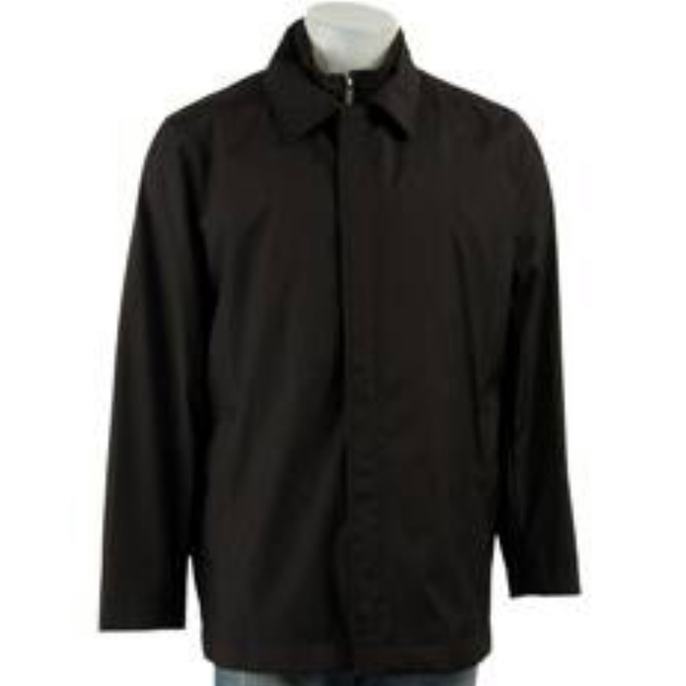 Cole Haan Black 3-in-1 Jacket with Quilted Vest